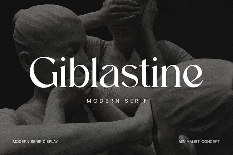 Giblastine Font Image 1