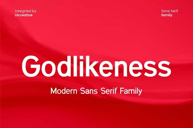Godlikeness Font Family Image 1