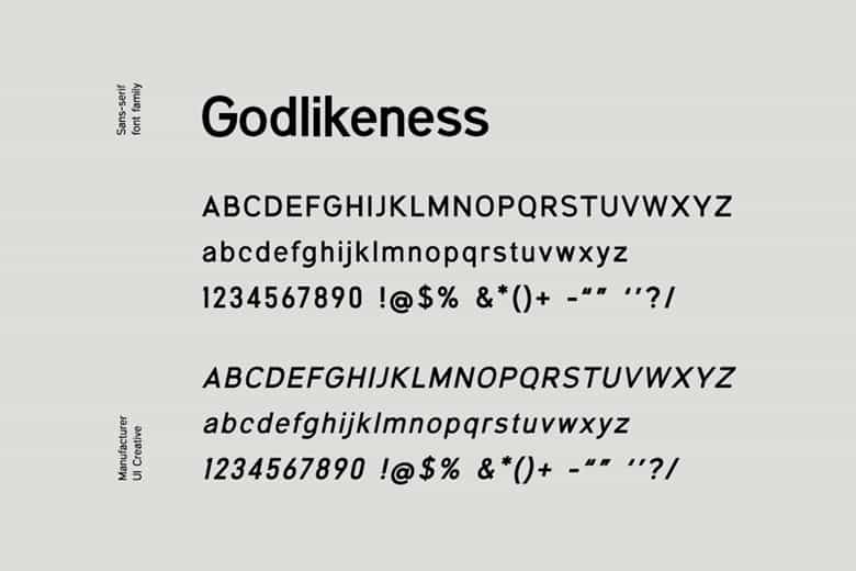 Godlikeness Font Family Image 3