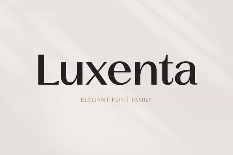 Luxenta Font Family Image 1