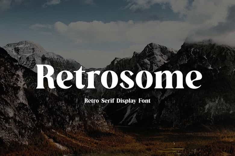 Retrosome Font Image 1