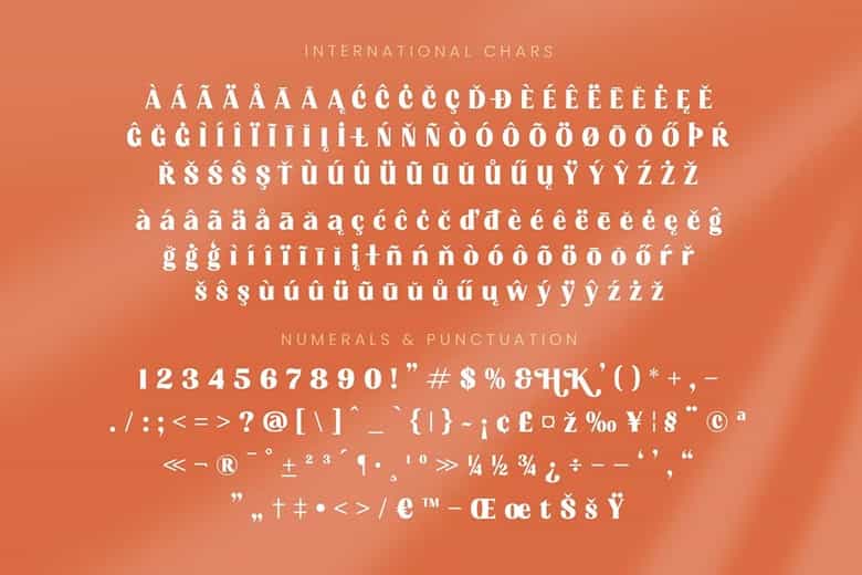 Devika Sunset Font Image 3