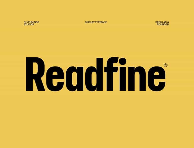 Readfine Font Image 1