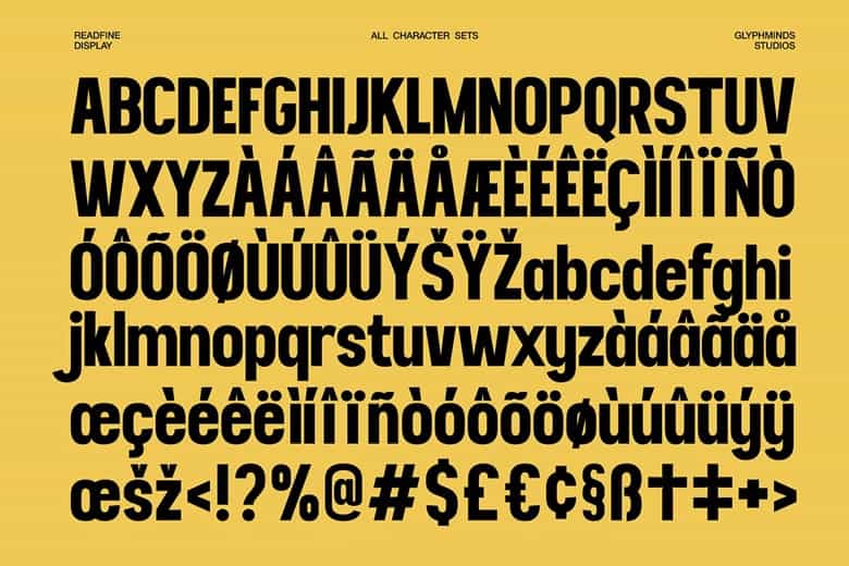 Readfine Font Image 3