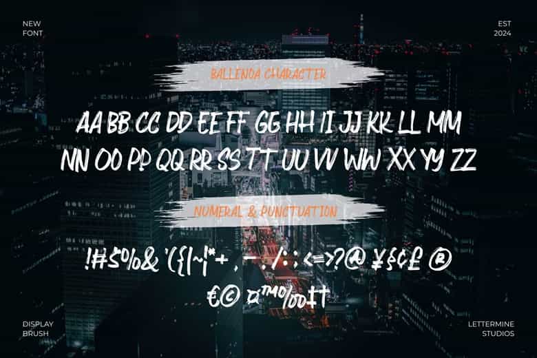 Stome Birth Font Image 3
