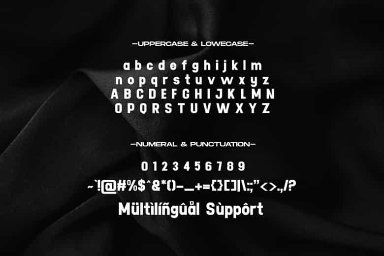 Eldon Dark Font Image 3