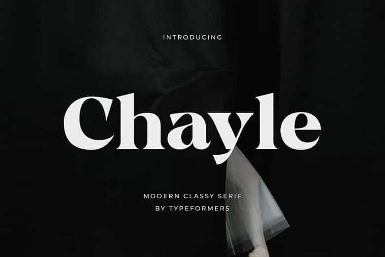 Chayle Font Image 1
