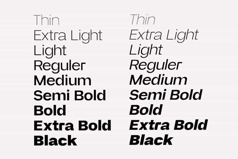 Neue Gravica Font Family Image 2