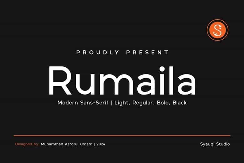 Rumaila Font Image 1