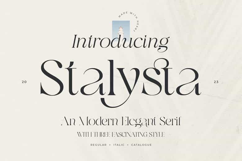 Stalysta Font Image 1