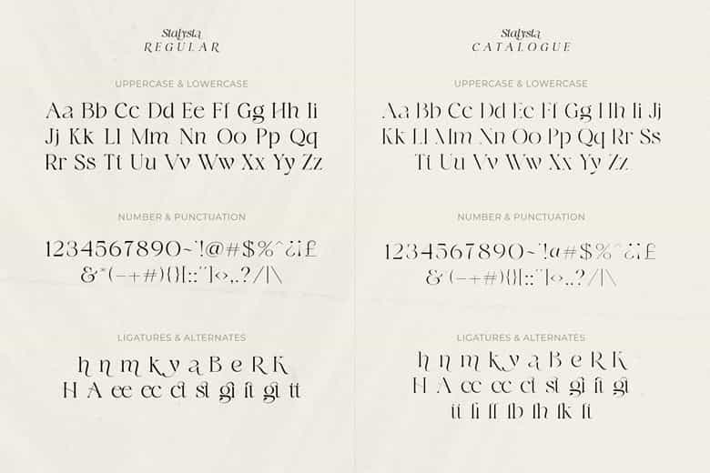 Stalysta Font Image 3