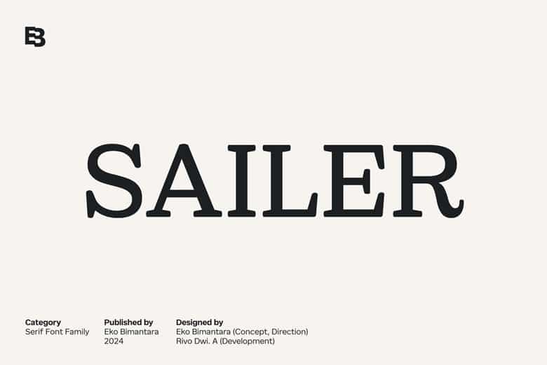 Sailer Font Family Image 1
