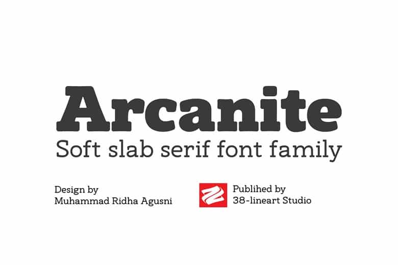Arcanite Font Family Image 1