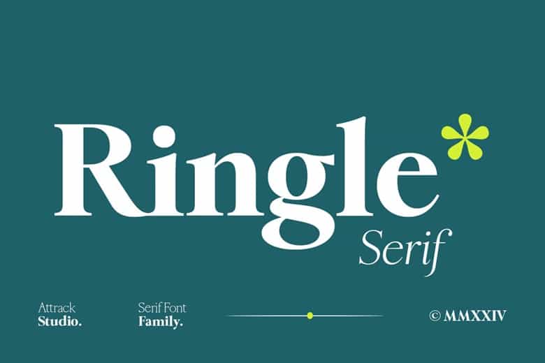 Ringle Font Family Image 1