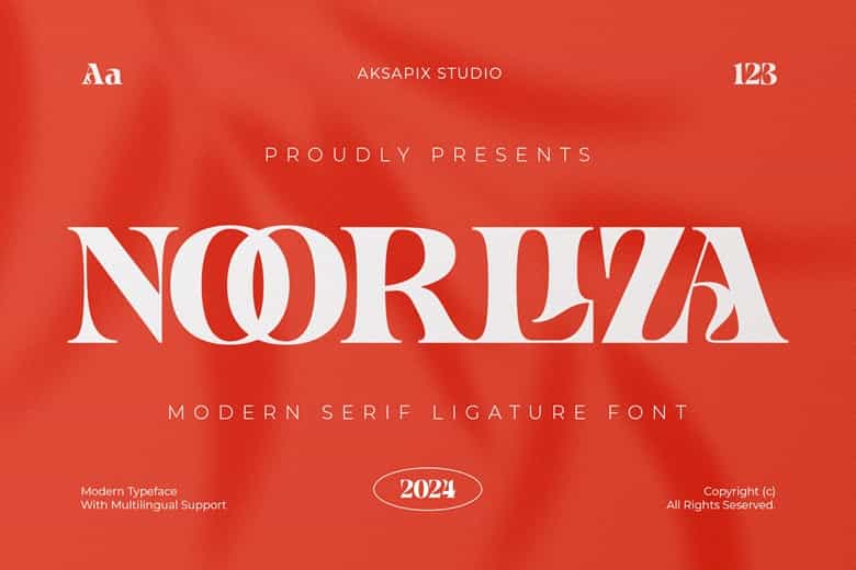 Noorliza Font Image 1