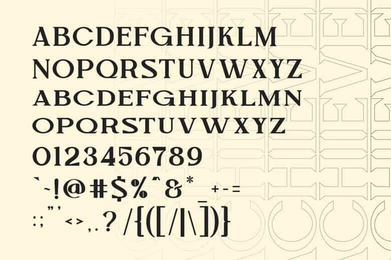 Slimtwo Font Image 3
