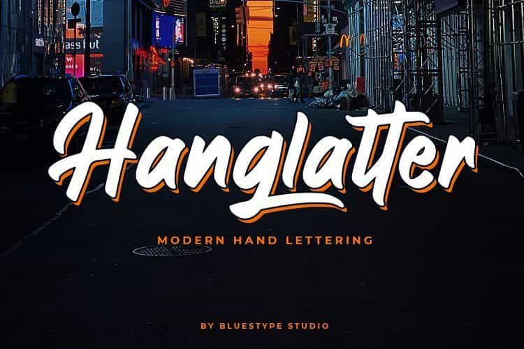 Hanglatter Font Image 1
