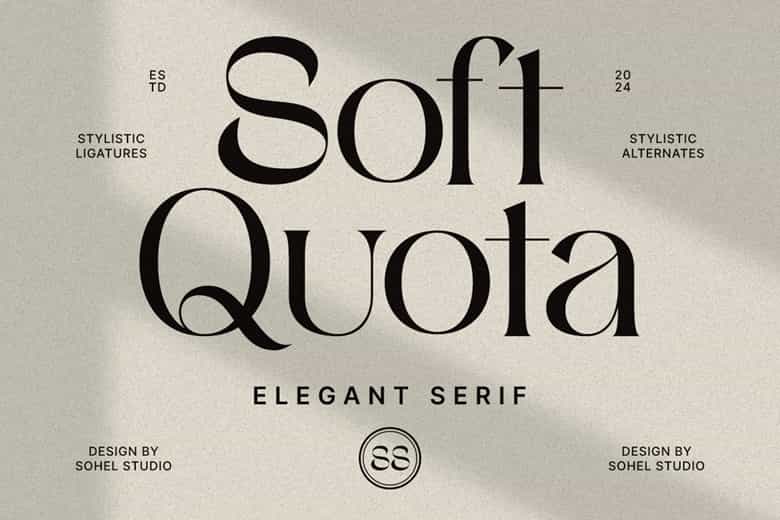 Soft Quota Font Image 1