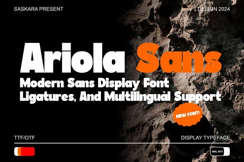 Ariola Sans Font Image 1