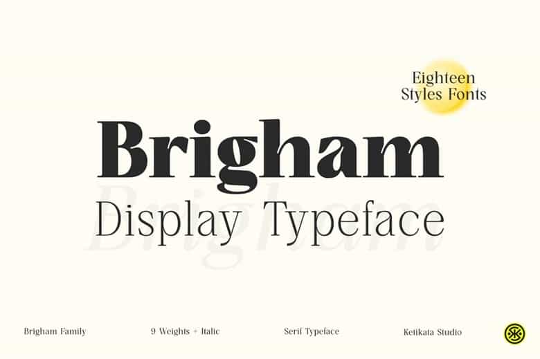 Brigham Font Image 1