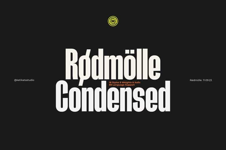 Rodmolle Condensed Font Image 1