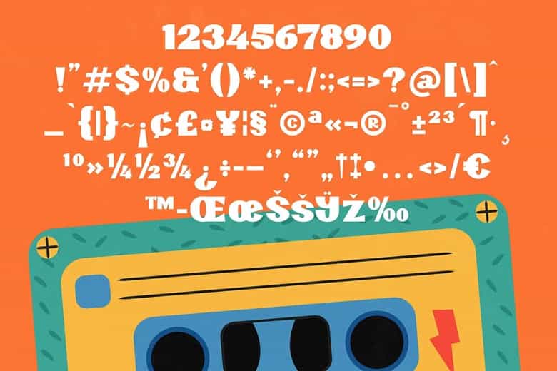 Vibes Radio Font Image 3