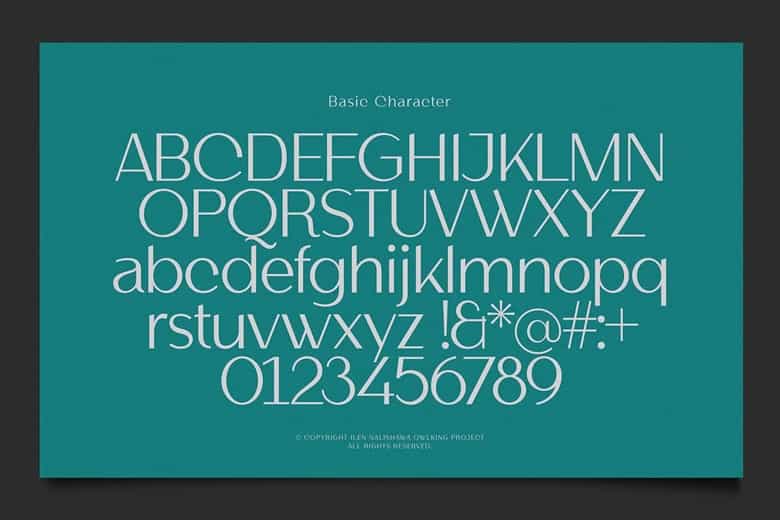 Helnore Font Image 3