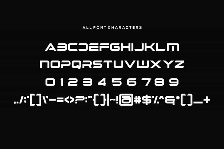 Signord Font Image 3