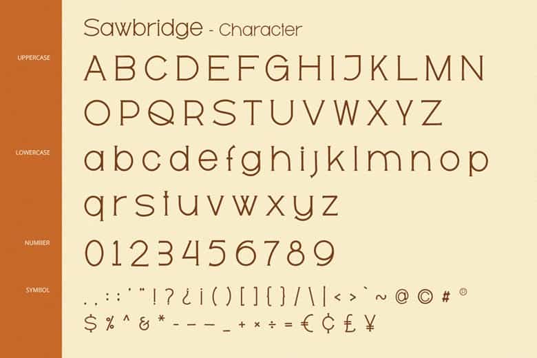 Sawbridge Font Image 3