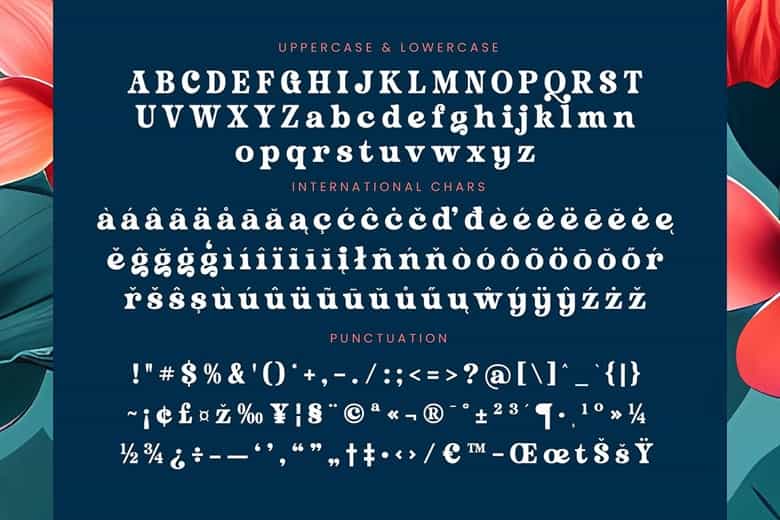 Husty Birds Font Image 3