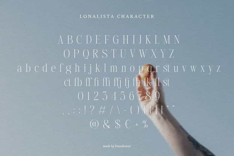 Lonalista Font Image 3