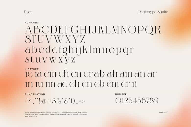 Eglen Font Image 3