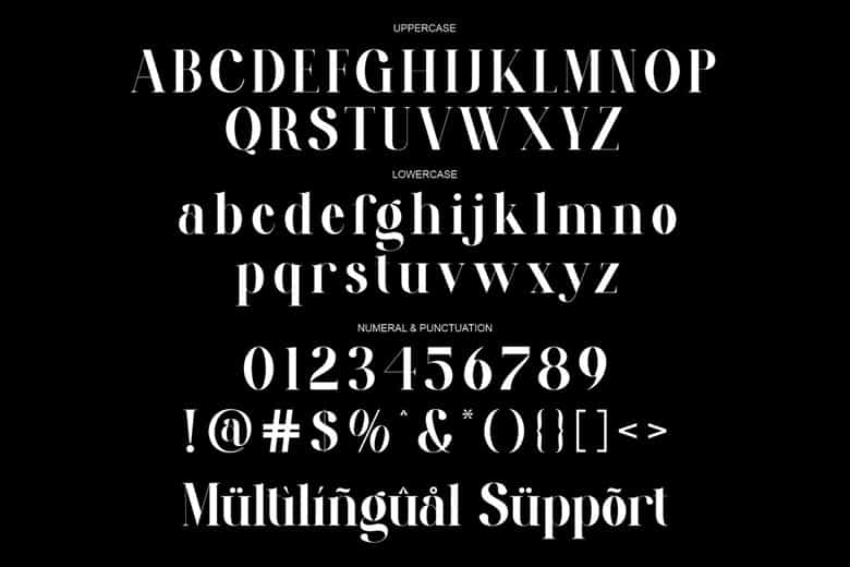 Voglue Font Image 3