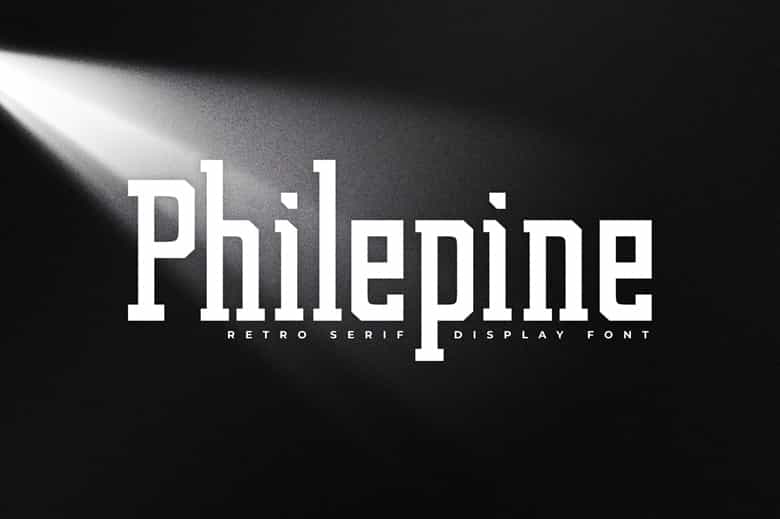 Philepine Font Image 1