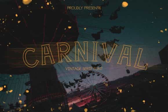 Carnival Font Image 1