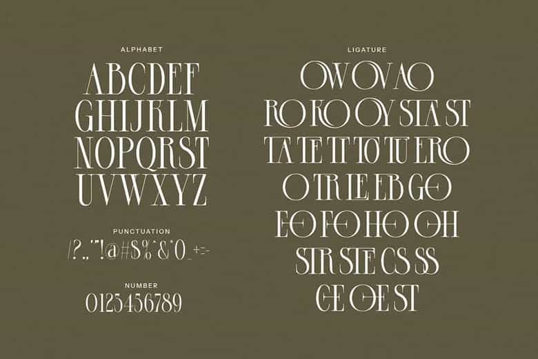 Brolin Font Image 3