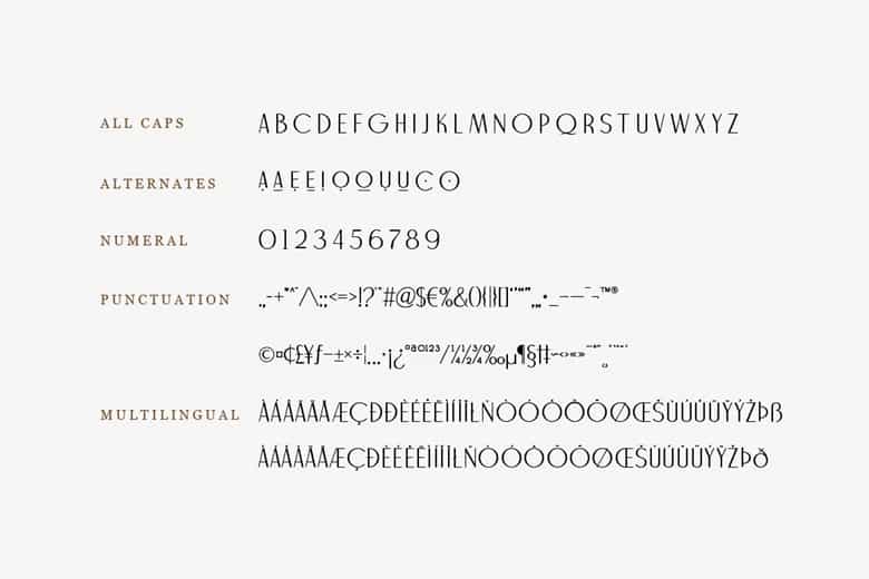 Cherona Font Image 3
