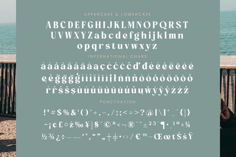Quick Beach Font Image 3