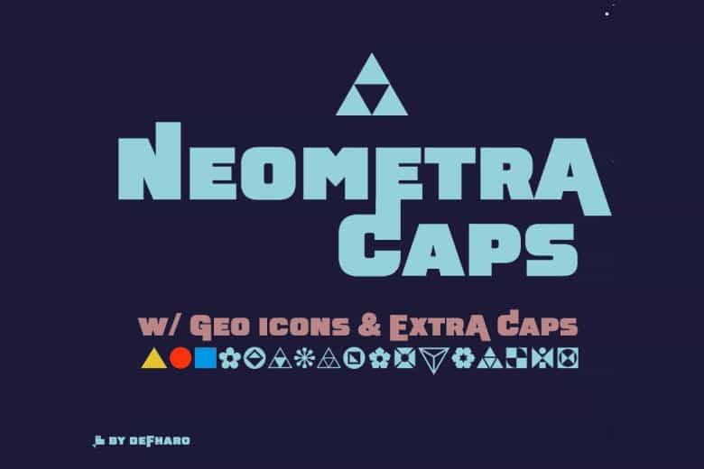 Neometra Caps Font Image 1