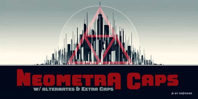 Neometra Caps Font Image 2