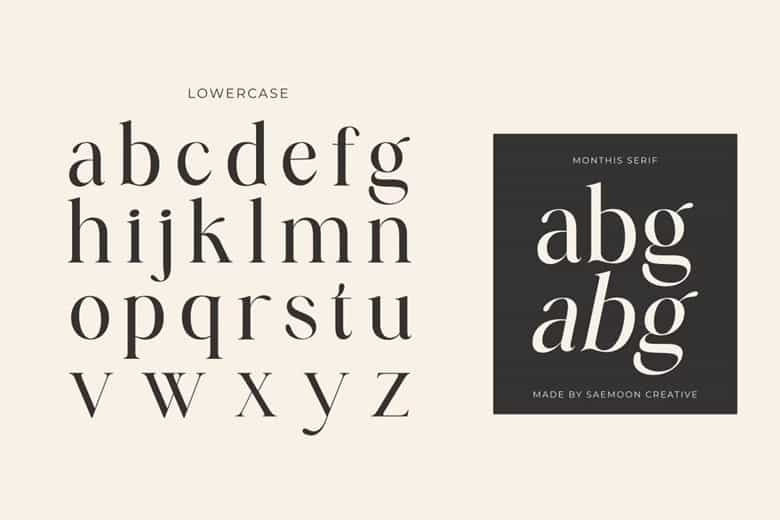 Monthis Font Image 3