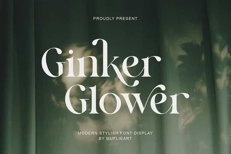 Ginker Glower Font Image 1