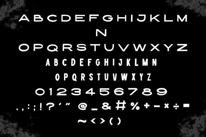 Black Friday Font Image 3