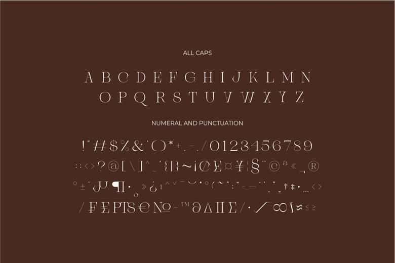 Brisca Miera Font Image 3