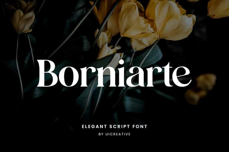 Borniarte Font Image 1