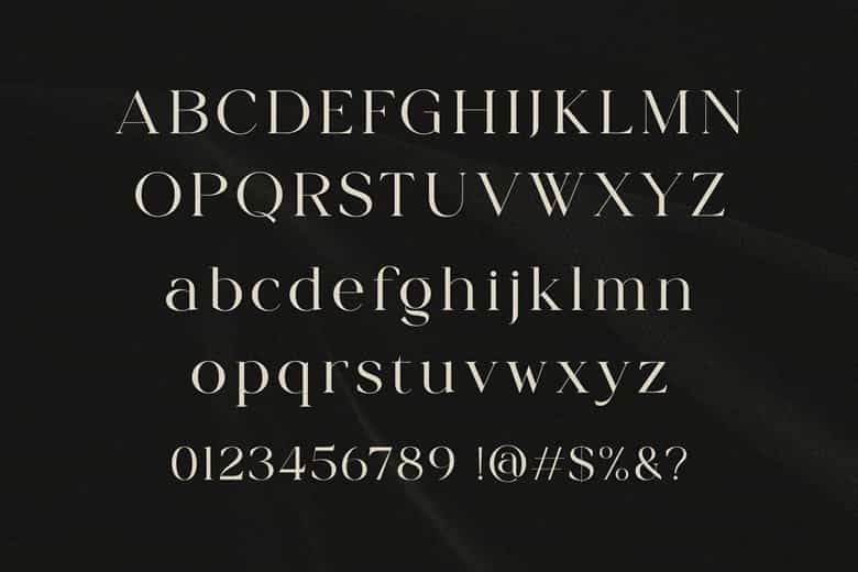 Glyce Font Image 3