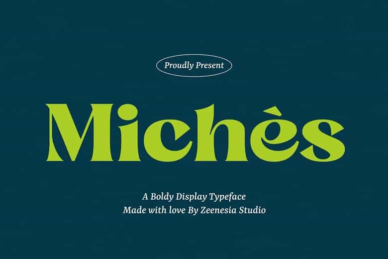 Miches Font Image 1