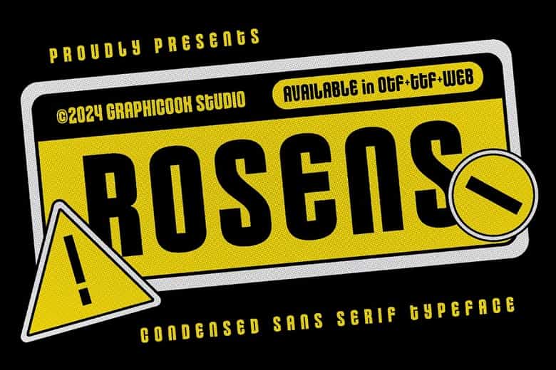 Rosens Font Image 1