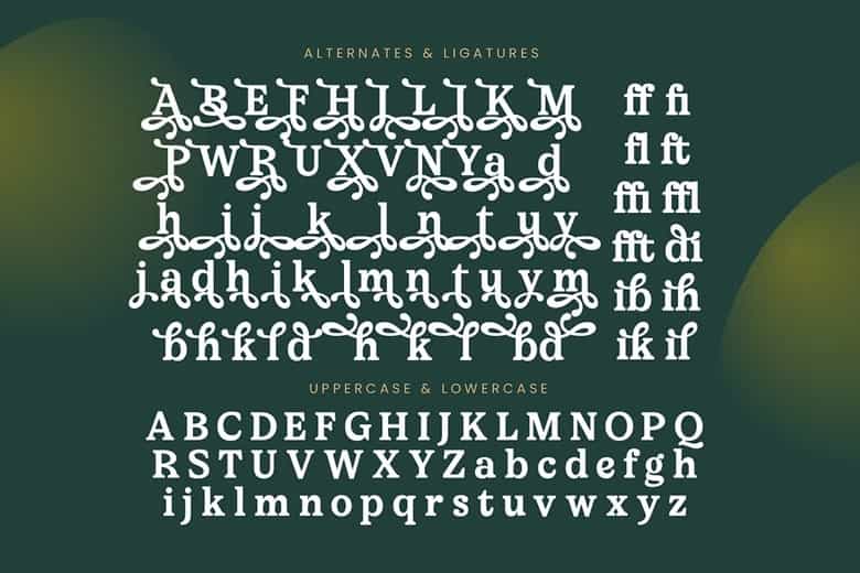 Upland Calling Font Image 2
