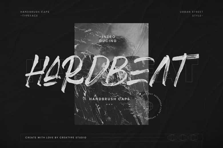 Hardbeat Font Image 1